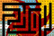 بازی-pacman-در-با-یک-ویروس-و-آنتی-بادی-است