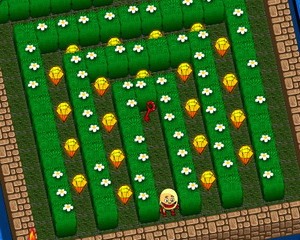 Ludus-pacman-est-castrum-in-lectus