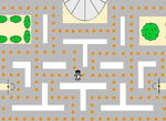 Pacman-tro-choi-voi-mot-cau-thu-bong-ro-va-bong-ro
